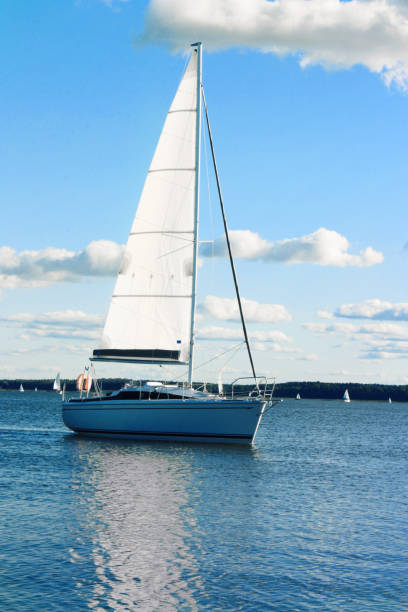 istock Sailing boat on the lake 1188755575