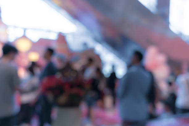 istock Abstract Shopping mall background with bokeh 1188760439