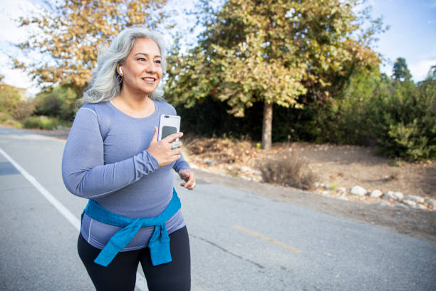 istock Mexican Woman Jogging 1188763886