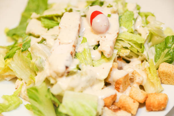 istock Fresh salad with chicken breast 1188767003