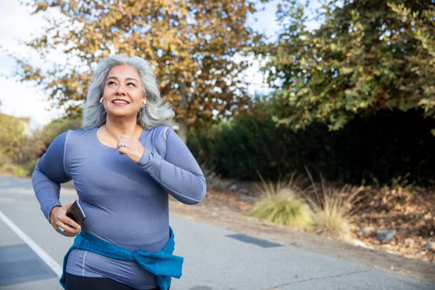 istock Mexican Woman Jogging 1188768244