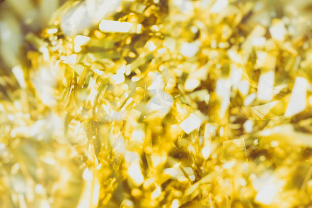 istock Golden sparkles trendy background. Christmas background. 1188768353