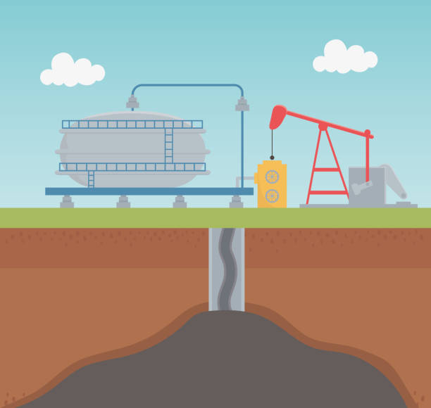 Cartoon Of Hydraulic Fracturing Illustrations, Royalty-Free Vector Graphics  & Clip Art - iStock