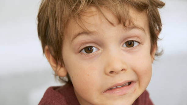 istock Serious little boy looking at the camera 1188775993