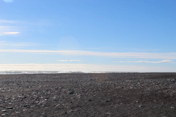 istock volcanic sand beach in Vik, Iceland 1188777410
