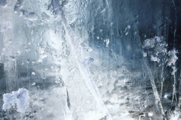 istock Abstract frozen water.Ice texture winter background 1188785762
