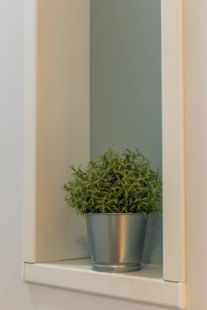 istock Small bucket with artificial grass in the interior 1188786772