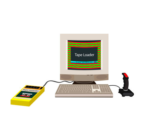 1990s Computer Rear View 1,000+ 1990s Computer Monitor Illustrations, Royalty-Free Vector ...