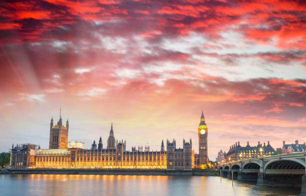 istock London skyline at summer dusk 1188821661