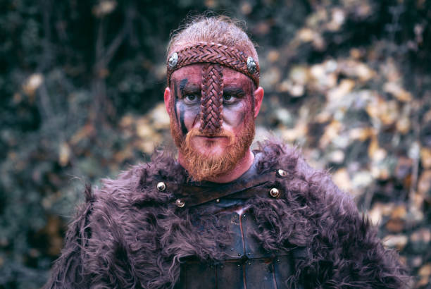 istock Terrifying viking prepared for the fight 1188825017