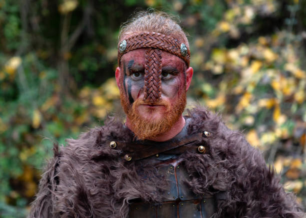 istock Real viking in the countryside 1188825032