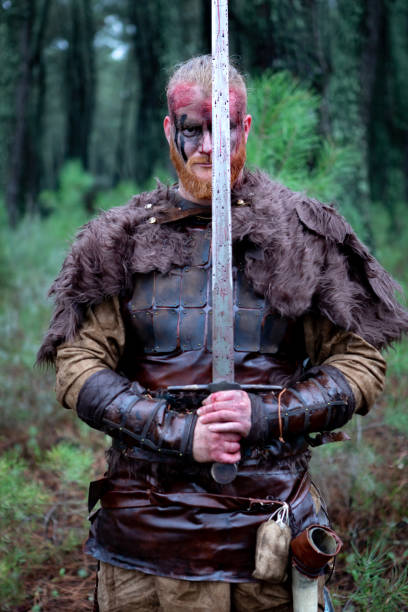 istock Bloody real viking 1188825055