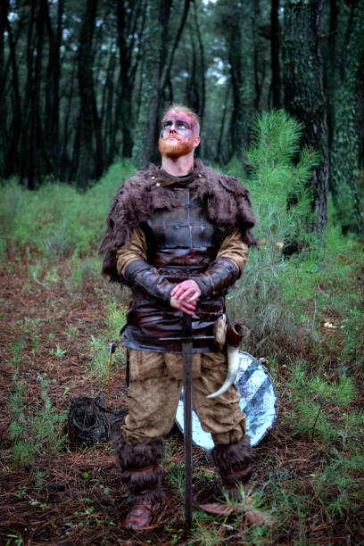 istock Bloody real viking 1188825069