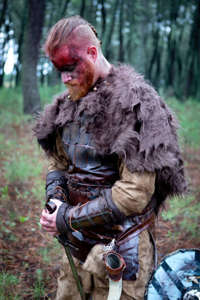 istock Bloody real viking 1188825072