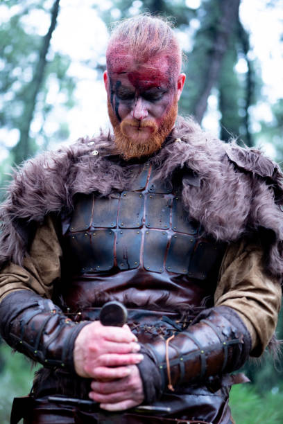 istock Bloody real viking 1188825076