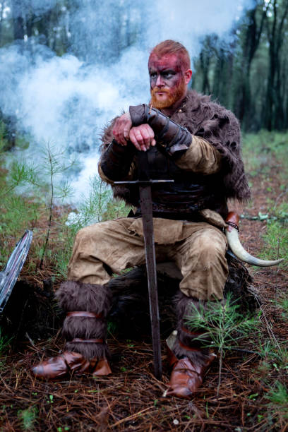 istock Bloody real viking 1188825078