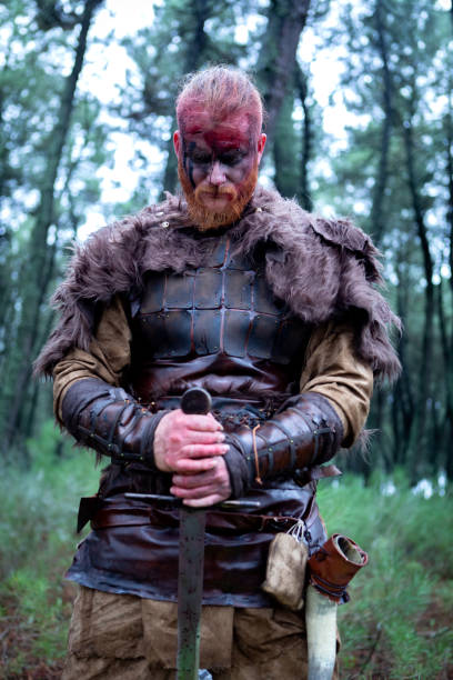 istock Bloody real viking 1188825082