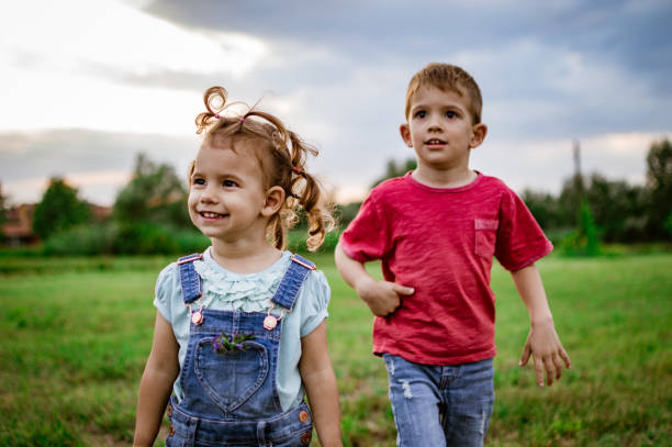 istock Beautiful kids in nature 1188828942