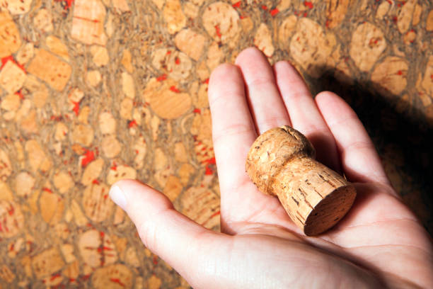 istock wooden stopper hand wall background 1188840402