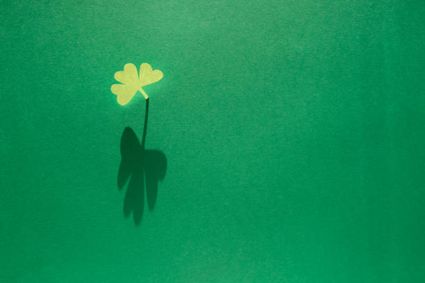 istock St.Patrick's Day shamrock text greeting card raster 1188841271
