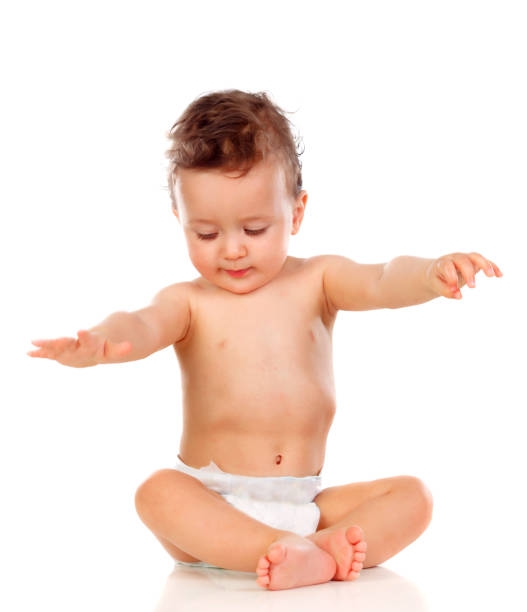 istock Beautiful baby with a soft skin 1188843608