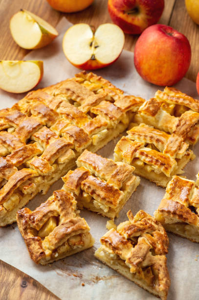 istock Homemade braided apple pie. 1188845256