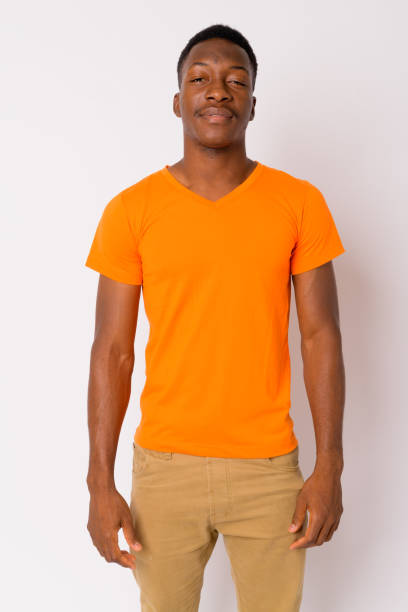 istock Portrait of young handsome African man standing 1188847514