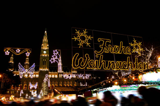istock Christmas market in Vienna. Austria. 1188852521