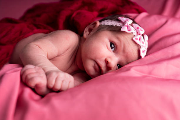 istock Newborn baby girl 1188853443