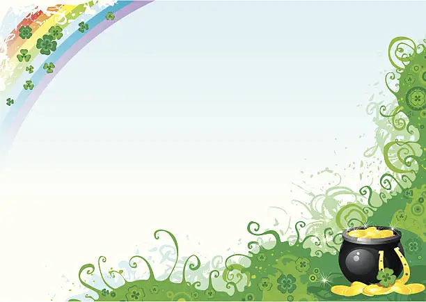 Vector illustration of Background for St. Patrick's Day