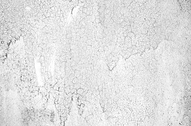 Gray white cracked old grunge wall texture background