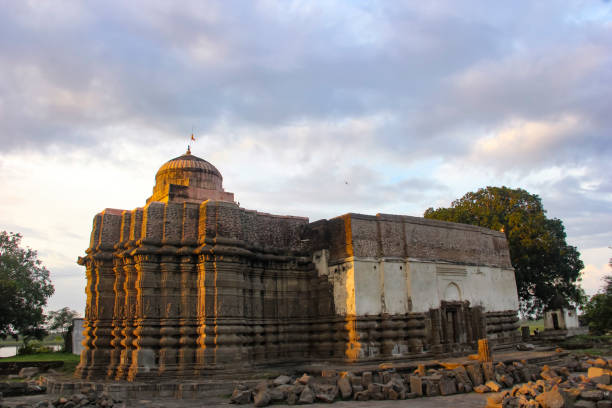 istock Old temple building designing pillar and wall 1188866525