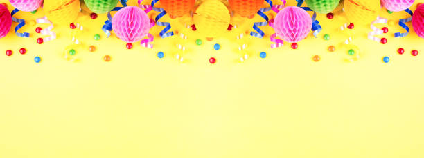 istock Birthday party banner. 1188867180