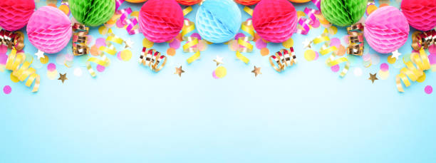 istock Birthday party banner. 1188867183