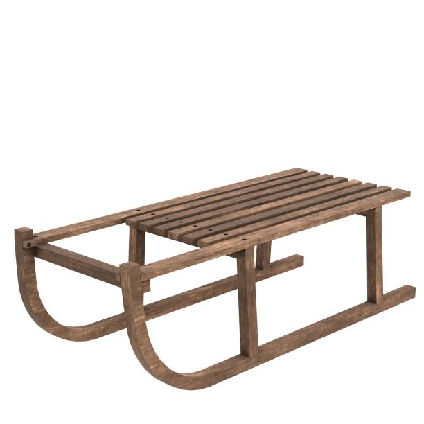 istock Vintage wooden sled 1188871435
