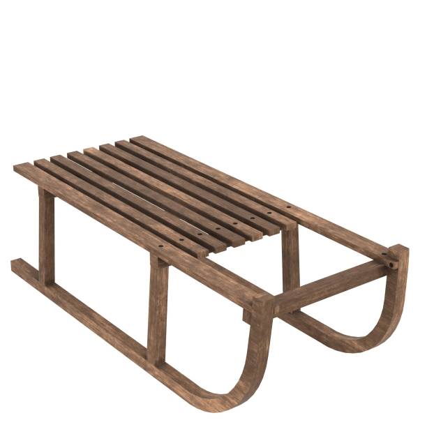 istock Vintage wooden sled 1188871447