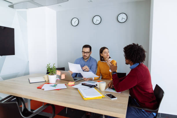 istock Considering new business possibilities as a team 1188872907