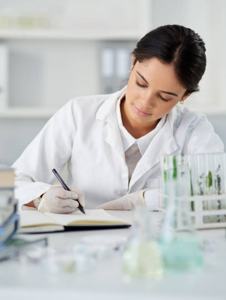 istock Working on a new theory of hers 1188873682