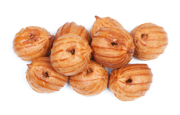 istock Group of small custard cakes 1188874700