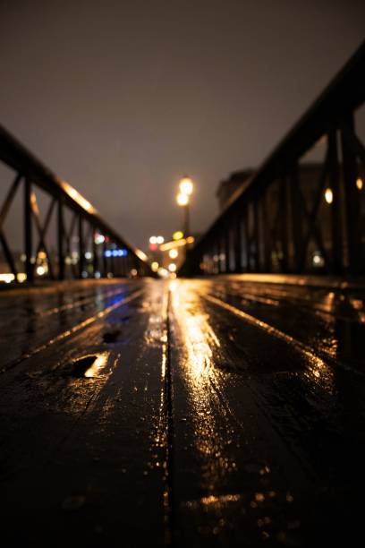 Night bridge in Stockholm