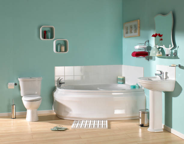 gran baño de lujo - bathroom bathroom sink sink design fotografías e imágenes de stock