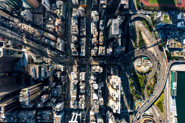 istock Hong Kong City Drone view 1188881079