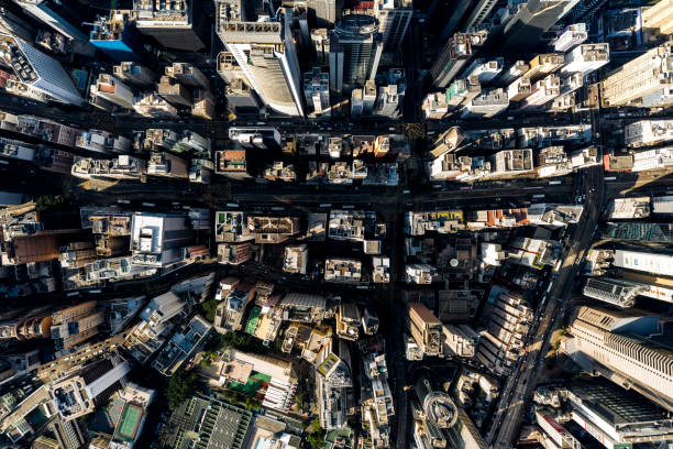 istock Hong Kong City Drone view 1188881080