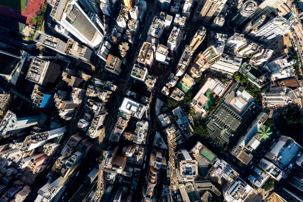 istock Hong Kong City Drone view 1188881083