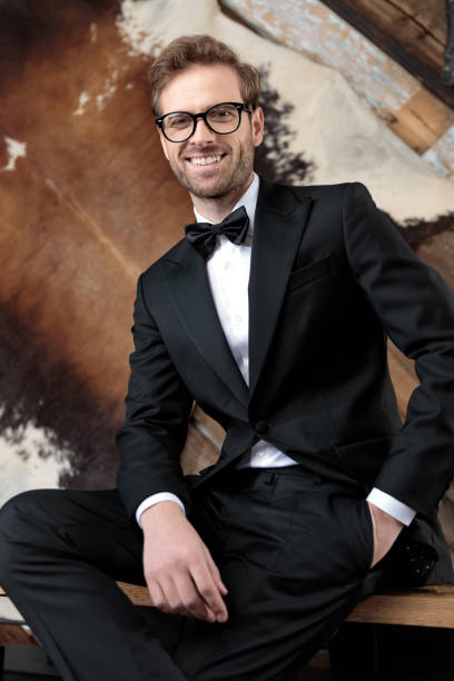 istock Happy groom smiling, holding his hand in his pocket 1188883614