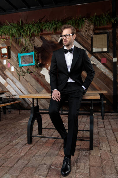 istock Young fashion model looking away and thinking 1188883824