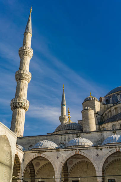 istock Suleymaniye mosque courtyard in Istanbul, Turkey 1188886793