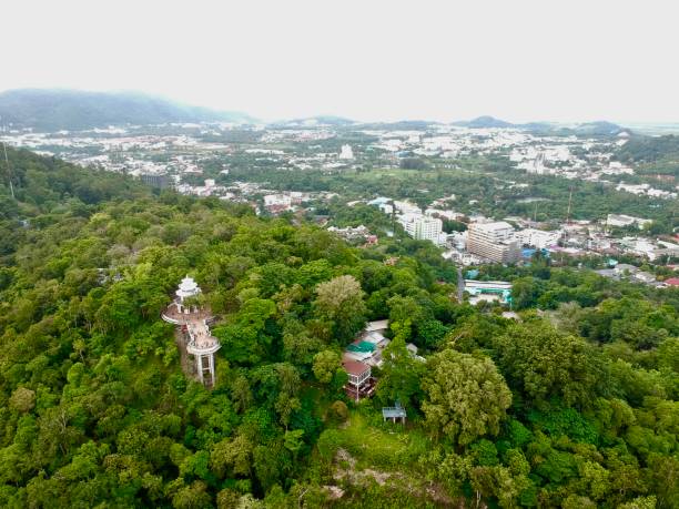 istock Phuket Town Thailand from above Khao Rang Hill by drone 1188889385