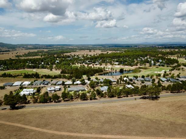 istock Sydney Australia Hunter Valley Wine region from above by drone 1188895706