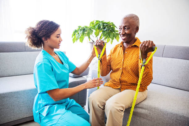 istock Home Visit - Nurse and her  Patient 1188903002